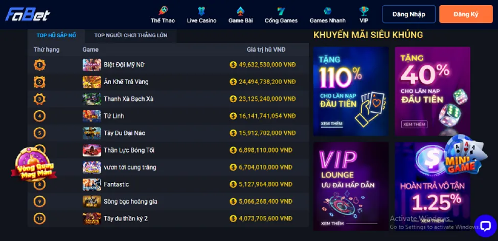 Game bắn cá 7777x